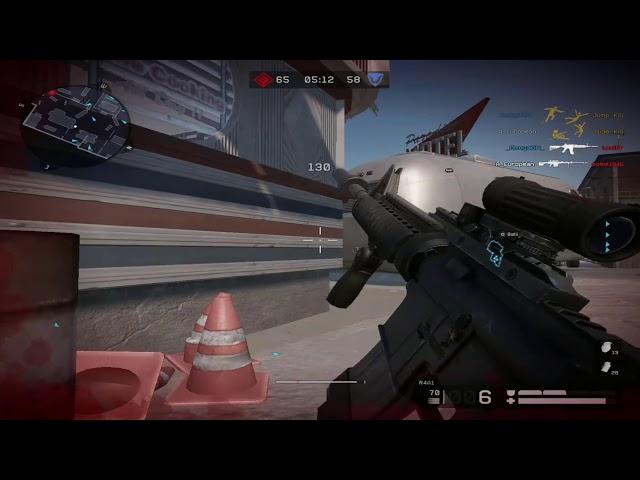 Warface TDM - Default M16 Gameplay 39 kills