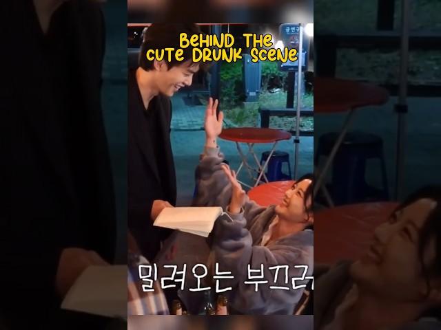 Behind The Cute Drunk Scene Ep10 #mydemon #songkang #kimyoojung #마이데몬 #netflix #kdrama2u #kdrama