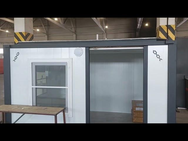 Вагон-дом для баржи "Енисейское речное пароходство"