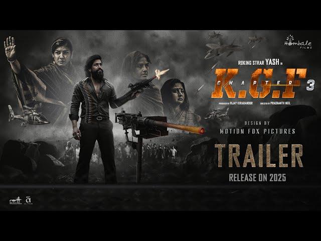 KGF 3 Trailer | Yash | Prashanth Neel | Raveena Tandon | Kgf 3 Trailer