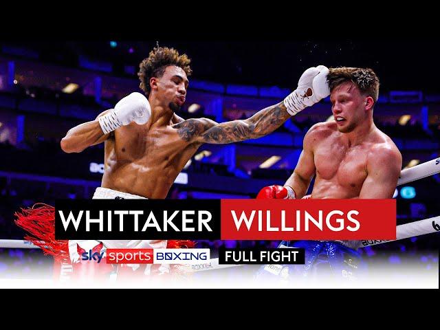 FULL FIGHT! Ben Whittaker vs Leon Willings | Light-heavyweight bout