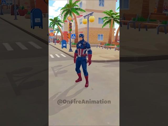 A worthy Ending for Superheros | Marvel Animation | #shorts #gta #spiderman #funny