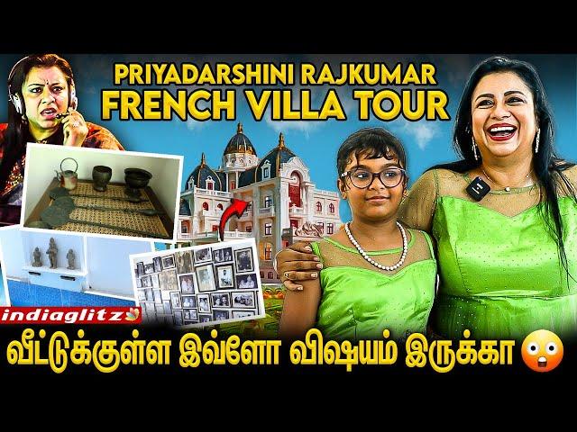 வீட்டுக்குள்ள Water Falls-ஆ  | Priyadarshini Rajkumar Home Tour | Sarpatta Parambarai