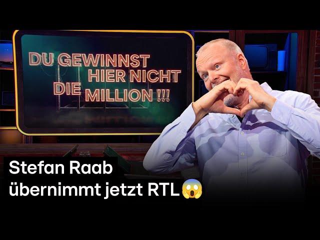 STEFAN RAAB ist mit neuer Show zurück | Du gewinnst hier nicht die Million bei Stefan Raab