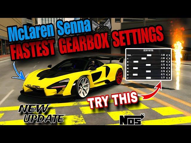 McLaren Senna Fastest Gearbox Settings In Car Parking Multiplayer (New Update)