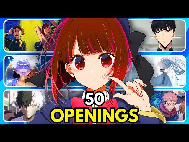 ANIME OPENING QUIZ - 50 Openings [VERY EASY - VERY HARD]