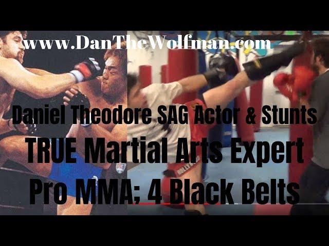 SAG Stunts Fight Coordinator REEL Fights then MMA REAL Fights Daniel Theodore DanTheWolfman