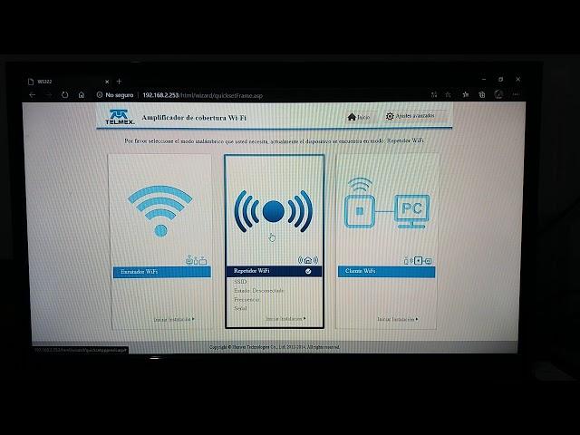 Configurando adaptador inalámbrico de Wifi mod ws322