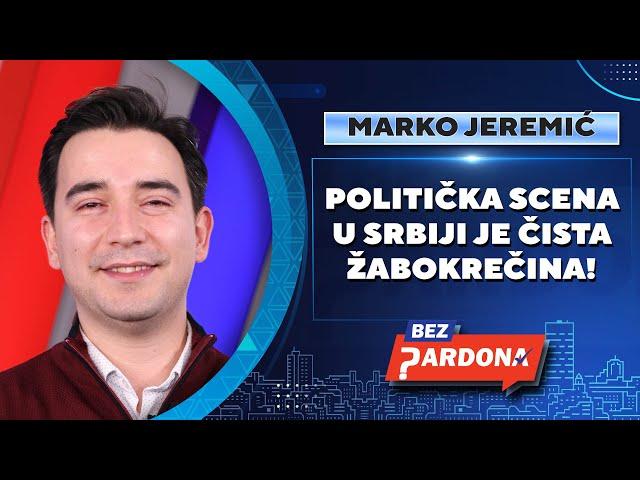 BEZ PARDONA | Marko Jeremić: Politička scena u Srbiji je čista žabokrečina!