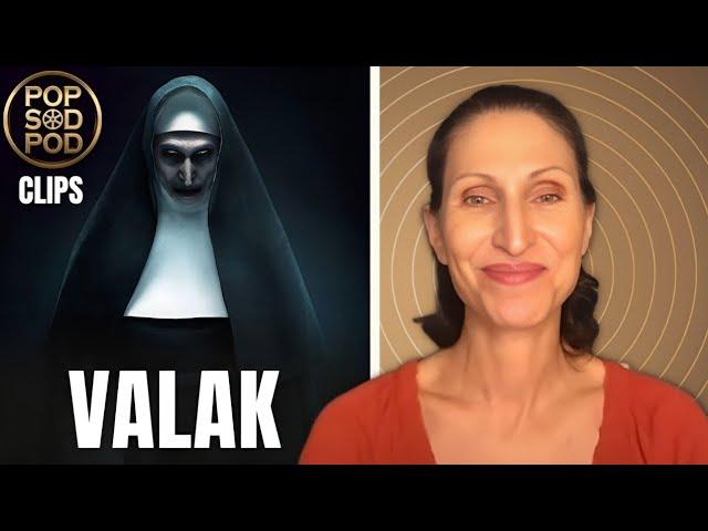 Bonnie Aarons on Being Cast as THE NUN | Popcorn and Soda Clips