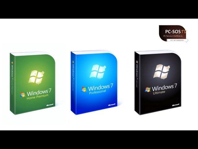 Anleitung - Windows 7 neu installieren auf dem Computer - PC SOS TV