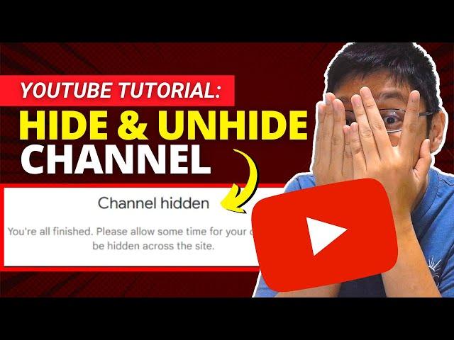 How to Hide YouTube Channel Temporarily [Updated Tutorial]