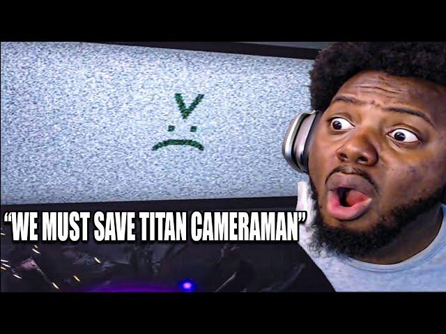 TITAN TV MAN SECRET PLAN!! REACTION