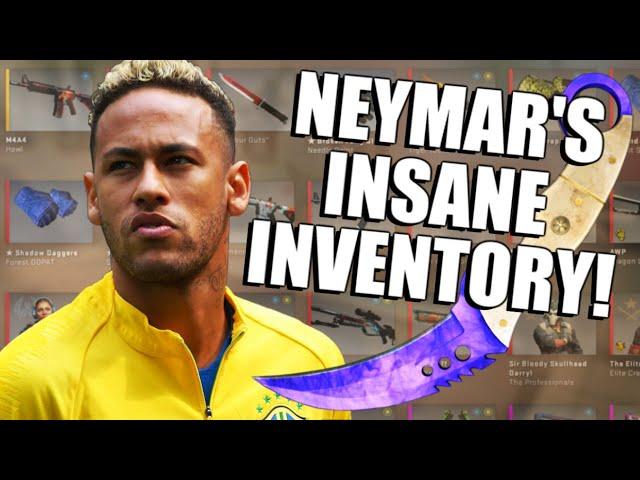 Neymar's INSANE CS:GO INVENTORY | TDM_Heyzeus