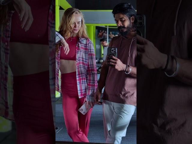 Vaibhav Chavan & Irina Rudakova||Cute Pair#vaibhavchavan#irinarudakova#biggbossmarathi5#cute#shorts