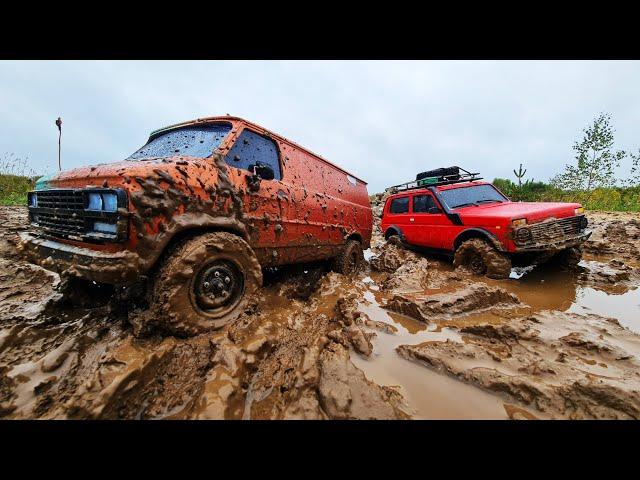 DO NOT ARGUMENT WITH NIVA 4x4! ... This Chevy VAN G20 minibus did not expect off-road ... RC OFFroad