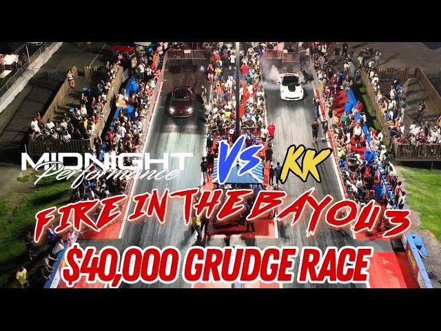 LOU KANG RACES FOR $40,000!! (FIRE ON THE BAYOU WITH MIDNIGHT PERFORMANCE)