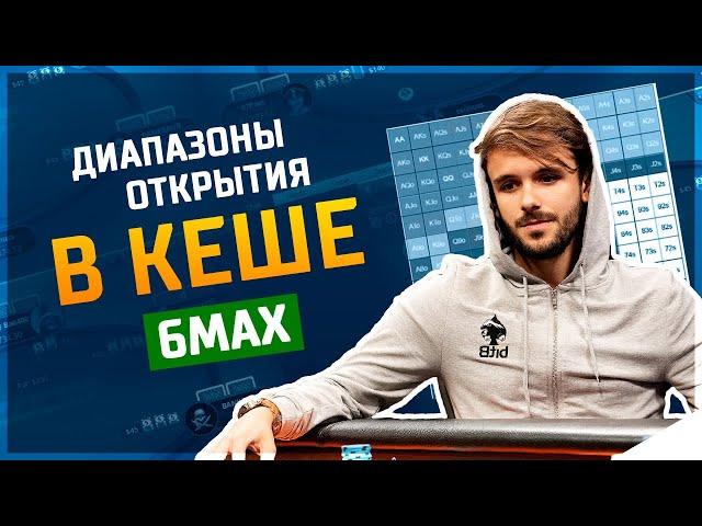 С какими руками РЕЙЗИТЬ НА ПРЕФЛОПЕ в 6-max? Чарты для новичков и не только #покер