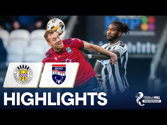 St Mirren 0-0 Ross County | Penalty Save Secures Point for Ross County | William Hill Premiership