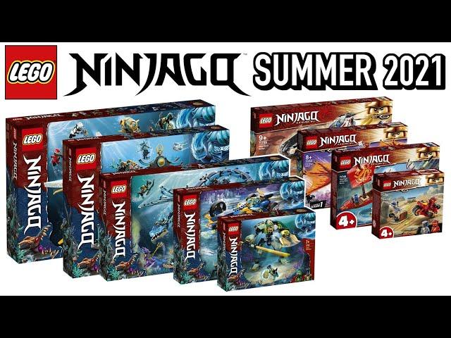 LEGO Ninjago Summer 2021 Sets OFFICIALLY Revealed