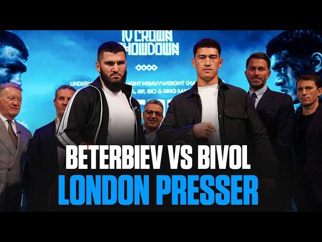 Artur Beterbiev Vs Dmitry Bivol | LONDON PRESS CONFERENCE