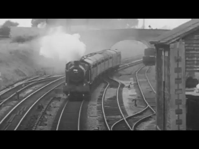 Vintage railway film - John Betjeman - Men of Steam - 1962