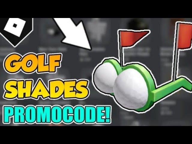 Как получить БЕСПЛАТНО ОЧКИ ДЛЯ ГОЛЬФА в роблоксе | Golf Shades roblox | Новый промокод