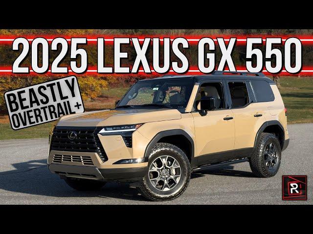 The 2025 Lexus GX 550 Overtrail+ Is A Handsome Overland Ready Japanese Luxury SUV