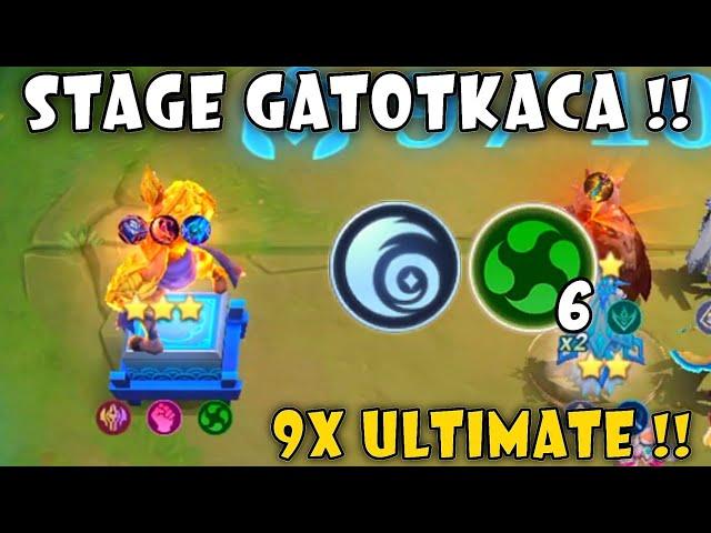 MYSTIC FUSION + ELEMENTALIST GATOTKACA !! 100% UNLIMITED ULTIMATE !! MAGIC CHESS MOBILE LEGENDS