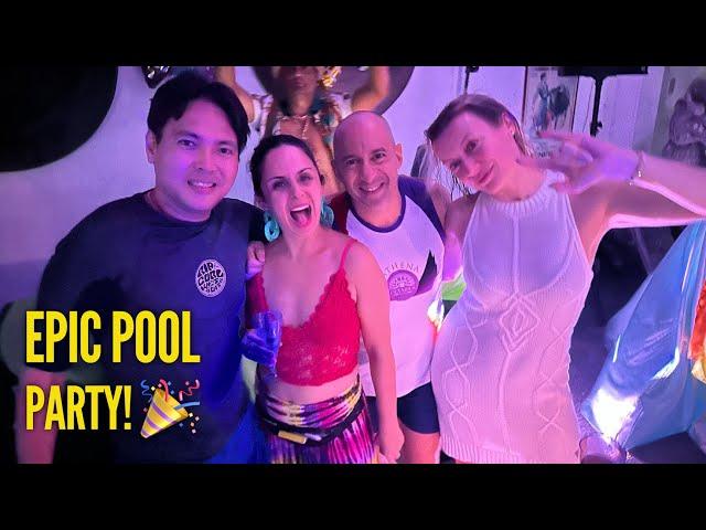 Epic Alabang Pool Party!  Ines and Lala's Birthday Party