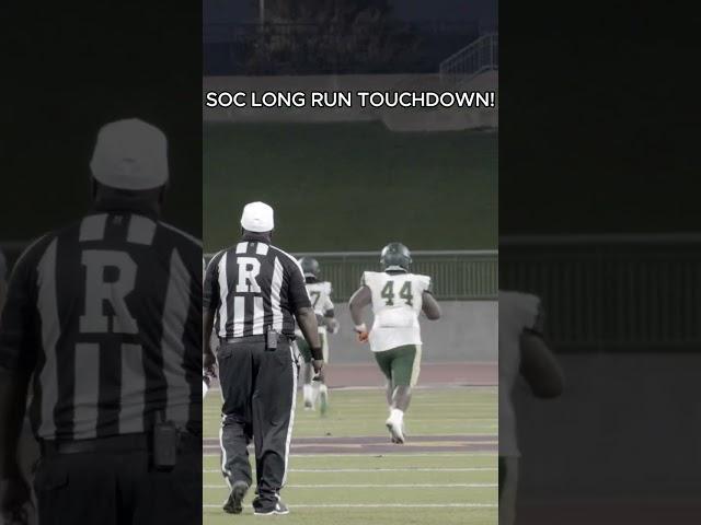 SOC RUN TOUCHDOWN #txhsfb #football #dallastexas #d1football #algorithm #soc #texas #fyp #highschool