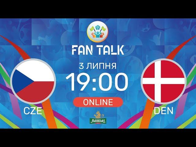 Чехія – Данія. ТРАНСЛЯЦІЯ МАТЧУ. Битва андердогів / FAN TALK