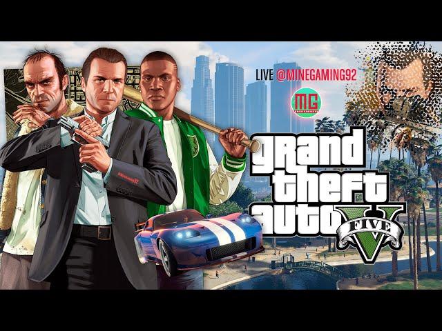 Franklin & Team Over Taking Los Santos | GTA V Gameplay @MineGaming92