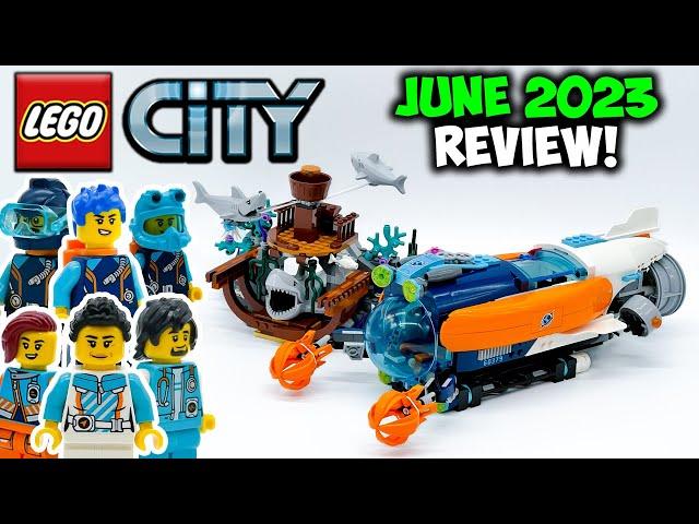 Deep-Sea Explorer Submarine Review! LEGO City Set 60379