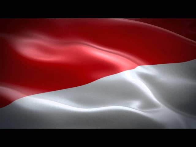 Animasi Bendera Indonesia (HD) Video Background