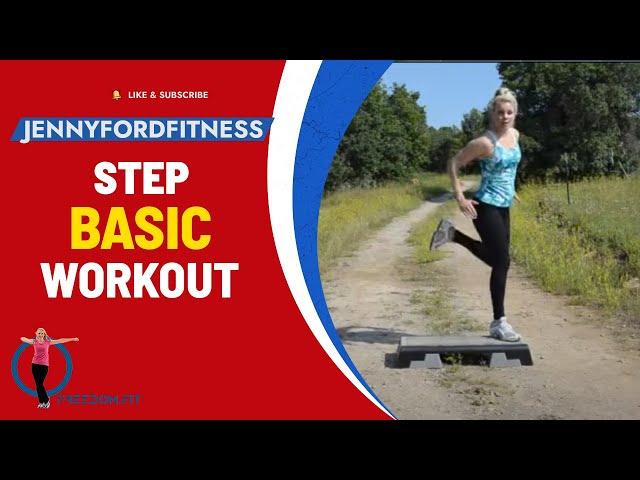 Step Aerobics Aspen Trail | Full-Length 30 Min. | Workout At-Home Cardio Sweaty Step Across America