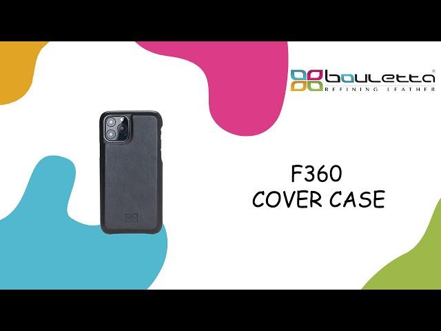 F360 Leather Back Cover Case