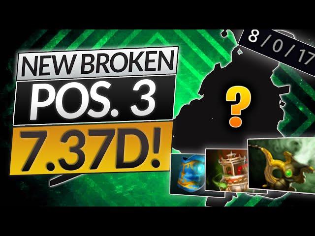 NEW BROKEN OFFLANER In 7.37d - This Buffed Facet is OP! - Dota 2 Pangolier Guide