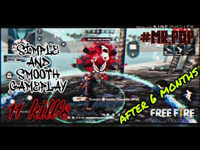 Free fire||Duo rank gameplay||Killing montage||Mr.PDP is back after 6 months||Chance||