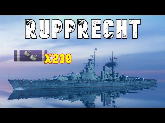 World of WarShips Prinz Rupprecht - 5 Kills 243K Damage