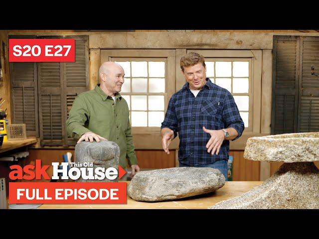 ASK This Old House | DIY Birdbath, Newel Post Repair (S20 E27) FULL EPISODE