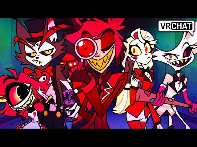 Murder Mystery with EVERY Hazbin Hotel Character in VRChat