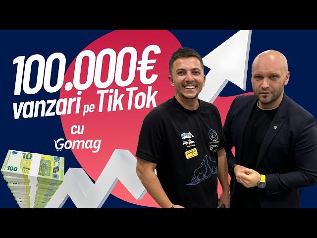 1200 de Comenzi Lunar din TikTok cu Gomag 