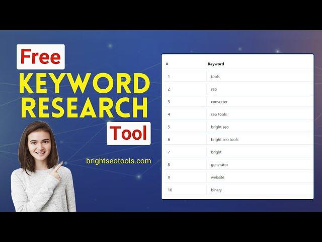 Best Free Keyword Research Tool by Bright SEO Tools: A Complete Guide