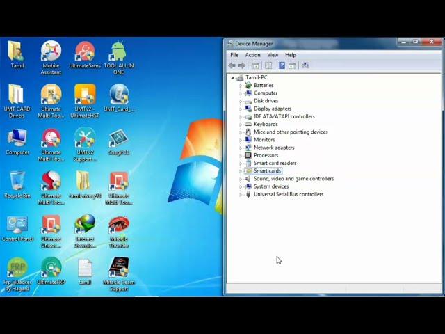 UMT pro Smart card driver installation