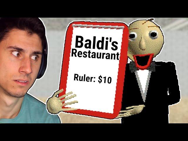 DO NOT Eat At Baldi's Restaurant! | Baldi's Basics