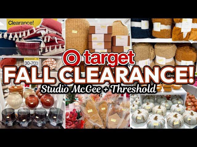 TARGET x STUDIO MCGEE *30 - 70% OFF* FALL DECOR CLEARANCE!  | Target Home Decor Clearance