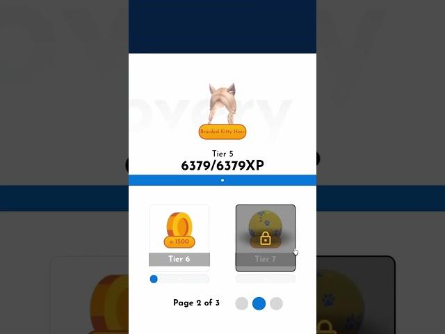 Item FREE UGC! is 'Braided Kitty Hair" Walmart Discovered ROBLOX.