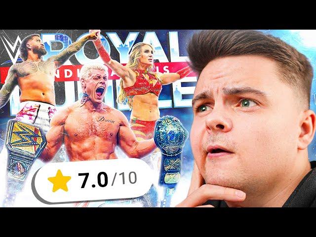 WWE ROYAL RUMBLE 2025 REVIEW!