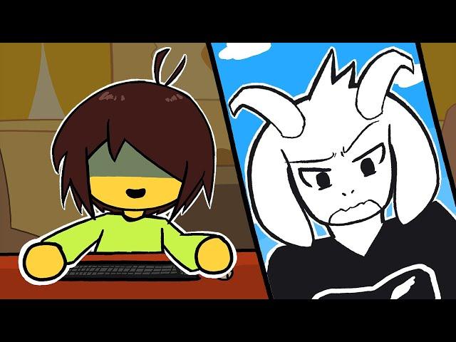 Kris gives Asriel a Call | Deltarune/Undertale Animation [LOUD]